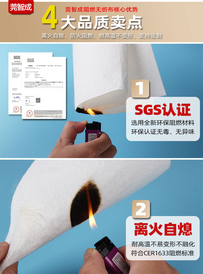阻燃無(wú)紡布